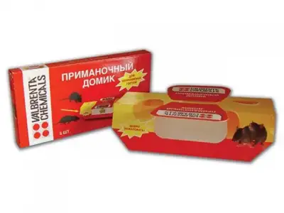 Ловушка клеевая для грызунов Клеелов (уп. 10 шт) (VALBRENTA CHEMICALS) наличный и безналичный расчет