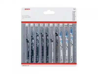 Набор пилок лобз. по дереву с гвоздями BOSCH 10 шт. наличный и безналичный расчет