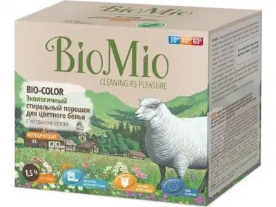 Стиральный порошок Bio Mio унив. Bio-Color 1,500 г (BIOMIO) наличный и безналичный расчет