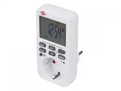 Розетка-таймер недельная электронная Comfort Line IP20 Brennenstuhl (IP20) наличный и безналичный расчет