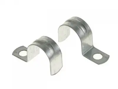 Скоба металлическая однолапковая d 12-13 мм (10шт) Юпитер (ЮПИТЕР) наличный и безналичный расчет