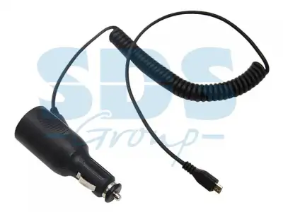 Автозарядка с индикатором microUSB (АЗУ) (5 V, 2000 mA) шнур спираль до 2 м REXANT наличный и безналичный расчет