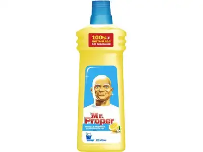 Средство чистящее жидкое для мытья пола Лимон 750 мл Мистер Пропер (MR. PROPER) наличный и безналичный расчет