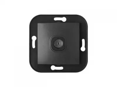 Розетка 1-ая телевизионная (скрытая) графит, Уют, Bylectrica наличный и безналичный расчет