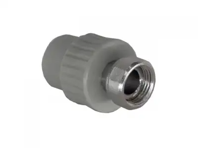 Муфта ПП с накидной гайкой 25х3/4