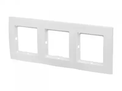 Рамка 3-местная белая, Стандарт, Юпитер (KD-3-Б) (ЮПИТЕР) наличный и безналичный расчет