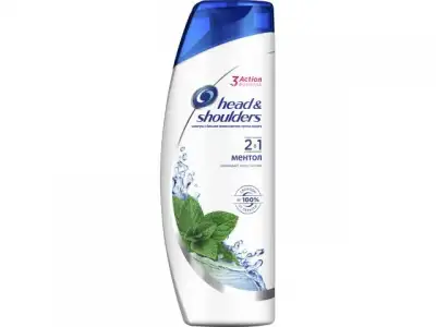 Шампунь для волос Ментол 2в1 400 мл Head&Shoulders наличный и безналичный расчет