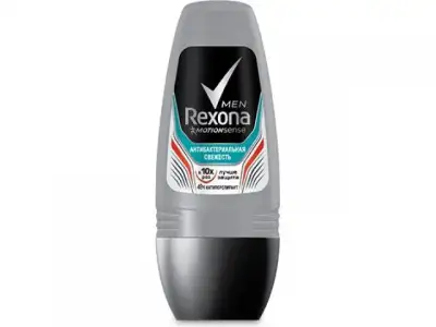 Антиперспирант для тела роликовый Антибактериальная свежесть 50 мл Rexona наличный и безналичный расчет