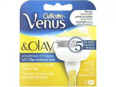 Кассеты сменные для бритвы Venus and Olay 4 шт. Gillette наличный и безналичный расчет