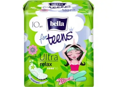 Прокладки гигиен. For Teens Ultra Relax 10 шт. Bella наличный и безналичный расчет
