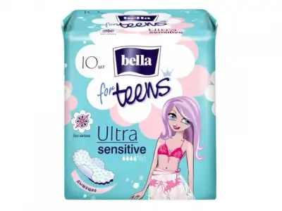 Прокладки гигиен. For Teens Ultra Sensetive 10 шт. Bella наличный и безналичный расчет