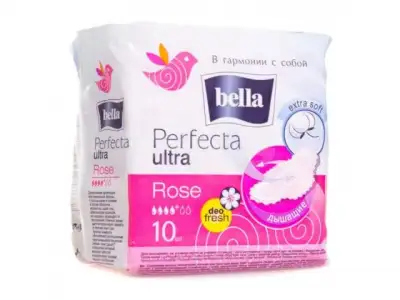 Прокладки гигиен. Perfecta Ultra Rose Deo Fresh 10 шт. Bella наличный и безналичный расчет