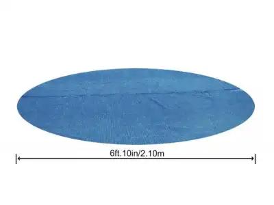 Тент-чехол с обогревающим эффектом для бассейнов, 244 см, BESTWAY наличный и безналичный расчет