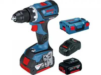 Аккум. дрель-шуруповерт BOSCH GSR 18V-60 C L-BOXX (18.0 В, 2 акк., 5.0 А/ч Li-Ion, 2 скор., 60 Нм, шурупы до 10 мм) наличный и безналичный расчет