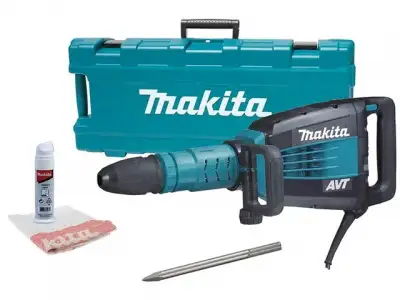 Отбойный молоток MAKITA HM 1214 C (1510 Вт, 19.9 Дж, 1900 уд/мин, патрон SDS-MAX, вес 12.3 кг) наличный и безналичный расчет