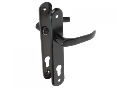 Ручка дверная LENOX 90WB на длинной планке (черн.) (gamar) наличный и безналичный расчет