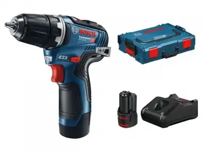 Аккум. дрель-шуруповерт BOSCH GSR 12V-35 L-BOXX (12.0 В, 2 акк., 3.0 А/ч Li-Ion, 2 скор., 35 Нм, шурупы до 8 мм) наличный и безналичный расчет