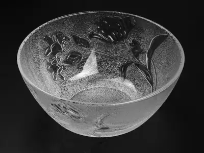Салатник стеклянный, круглый, 175 мм, FLORA (Флора), PERFECTO LINEA наличный и безналичный расчет