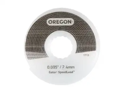 Леска 2,4 мм х 7м (диск) OREGON Gator SpeedLoad (Для головок GATOR SpeedLoad арт. 24-550) наличный и безналичный расчет