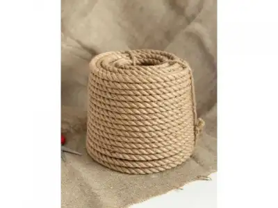 Веревка джутовая 14мм х100м наличный и безналичный расчет