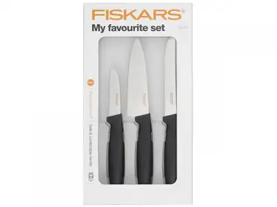 Набор ножей 3 шт. Functional Form Fiskars (FISKARS ДОМ) наличный и безналичный расчет