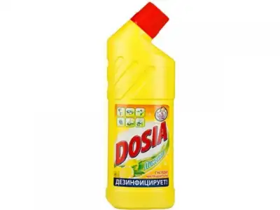 Гель для мытья туалета и чистки сантехники Лимон 750 мл Dosia наличный и безналичный расчет