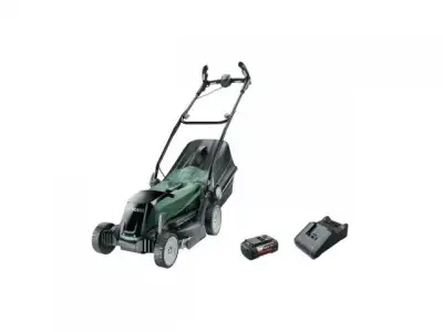 Газонокосилка аккумуляторная BOSCH EasyRotak 36-550 (шир. 370 мм, выс. 25-70 мм, металлич. корпус, травосборник 40 л) наличный и безналичный расчет