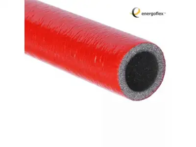 Теплоизоляция для труб ENERGOFLEX SUPER PROTECT красная 42/9-2м наличный и безналичный расчет