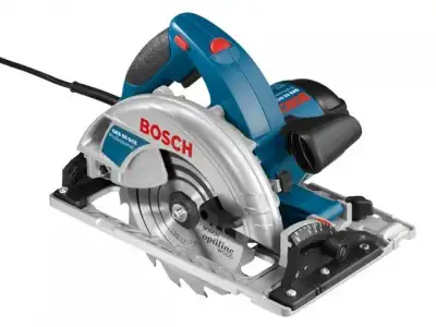 Циркулярная пила BOSCH GKS 65 GCE в кор. (1800 Вт, 190х30 мм, до 65 мм, регул. об.) наличный и безналичный расчет