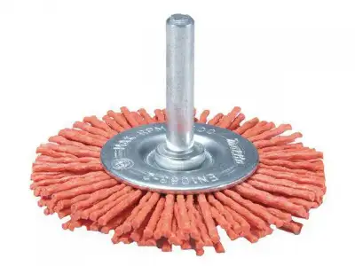 Щетка д/дрели дисковая нейлон. 75 мм G80 MAKITA наличный и безналичный расчет