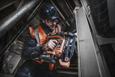 Пистолет гвоздезабивной аккумуляторный электро-пневматический AEG B16N18-0 (без аккумулятора и ЗУ) наличный и безналичный расчет