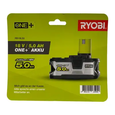 ONE + / Аккумулятор RYOBI RB18L50 наличный и безналичный расчет