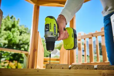 ONE + / Дрель-шуруповерт RYOBI R18DD5-0 (без батареи) наличный и безналичный расчет