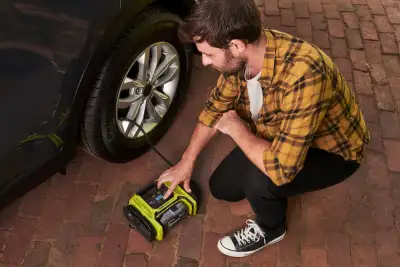 ONE + / Компрессор аккумуляторный RYOBI R18MI-0 (без батареи) наличный и безналичный расчет