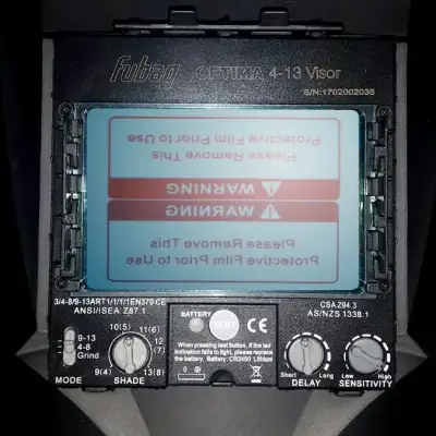 Маска сварочная хамелеон FUBAG OPTIMA 4-13 Visor/IR 4-13G M наличный и безналичный расчет