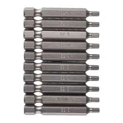 Набор бит Hex 3, 50 мм AEG ASDH35010 (10 шт) наличный и безналичный расчет