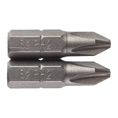 Набор бит PH2, 25мм AEG ASDPH2252 (2 шт) наличный и безналичный расчет