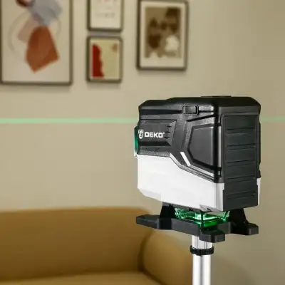 Уровень лазерный самовыравнивающийся DEKO LL12-HVR SET 2 PREMIUM наличный и безналичный расчет