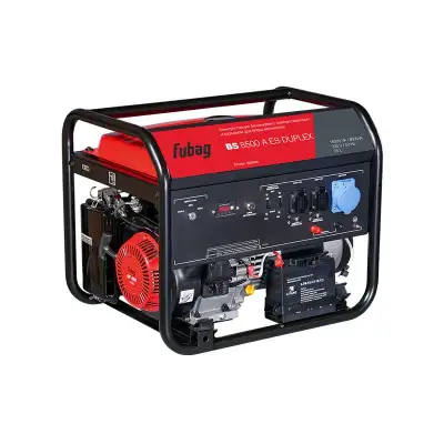 Генератор бензиновый FUBAG BS 8500 A ES DUPLEX наличный и безналичный расчет