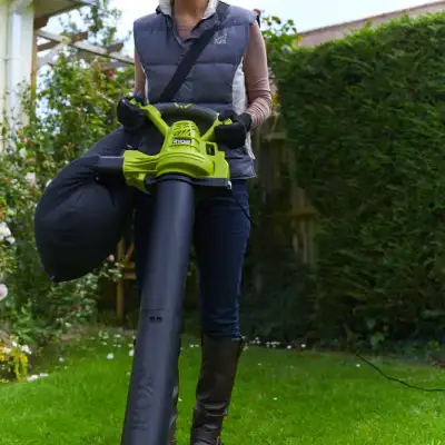 Воздуходувка-пылесос электрическая RYOBI RBV3000CSV наличный и безналичный расчет
