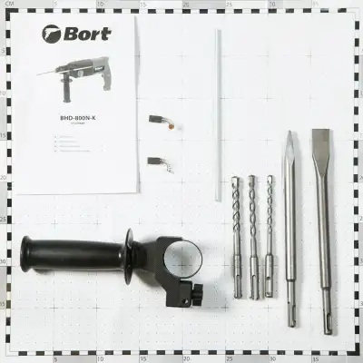 Перфоратор Bort BHD-800N-K наличный и безналичный расчет