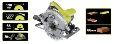 Пила циркулярная RYOBI RCS1400-G наличный и безналичный расчет