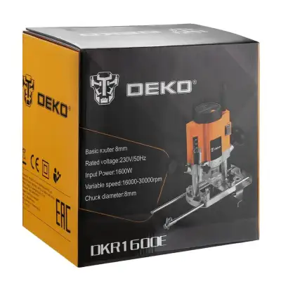 Фрезер DEKO DKR1600E наличный и безналичный расчет