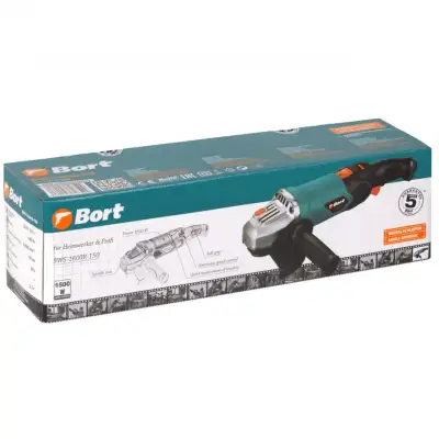 Углошлифмашина Bort BWS-1600R-150 наличный и безналичный расчет