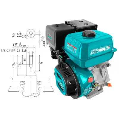 Бензиновый двигатель TOTAL TGEN1881 наличный и безналичный расчет