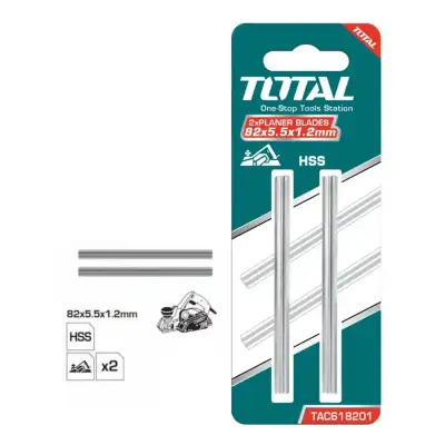 Ножи для рубанка TOTAL TAC618201 (2 шт) наличный и безналичный расчет