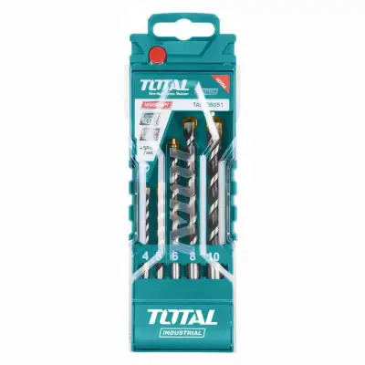 Набор сверл по бетону TOTAL TACSD5051 (5 шт) наличный и безналичный расчет