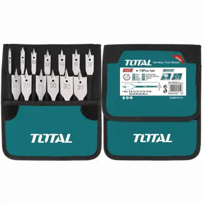 Набор сверл по дереву TOTAL TACSD70131 (13шт) наличный и безналичный расчет