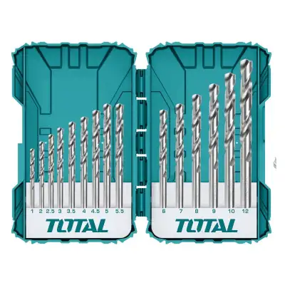 Набор сверл по металлу TOTAL TACSDL51502 (15 шт) наличный и безналичный расчет