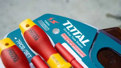 Набор отверток торцевых диэлектрических TOTAL THKISD0701 (7 шт) наличный и безналичный расчет